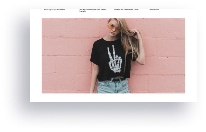 Gap mockup
