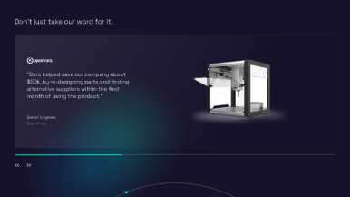 Duro lab mockup